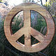 Maple Peace Sign #1 by Steven Simmons