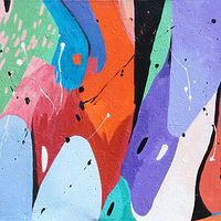 Acrylic painting Rhythm of Istanbul by Almut Dale
