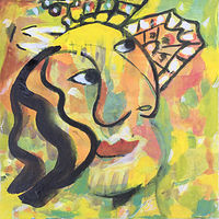 Acrylic painting Picasso&#039;s Women 1 by Almut Dale