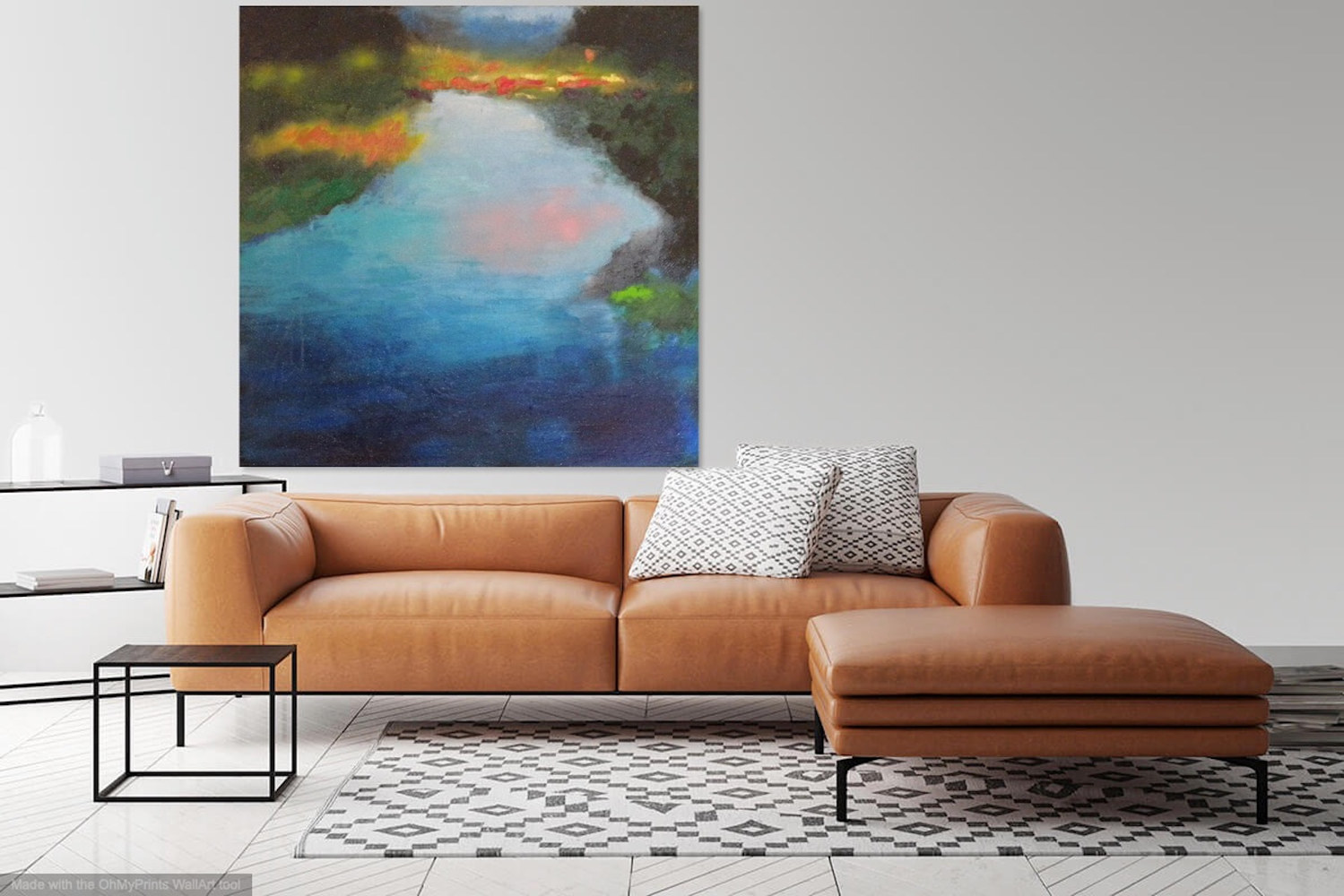 Painting Somewhere down that lazy river by Gordon Sellen
