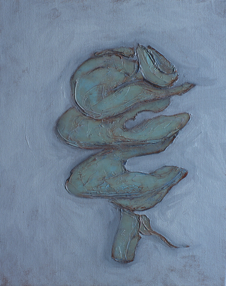 Oil painting Biologia IV by Pamela  Speight 