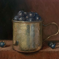 “Blueberries in Silver” by Noah Verrier