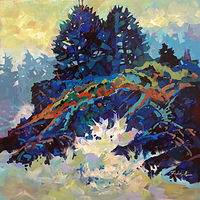 CHesterman Surf  30x36 2019 by Brian Buckrell
