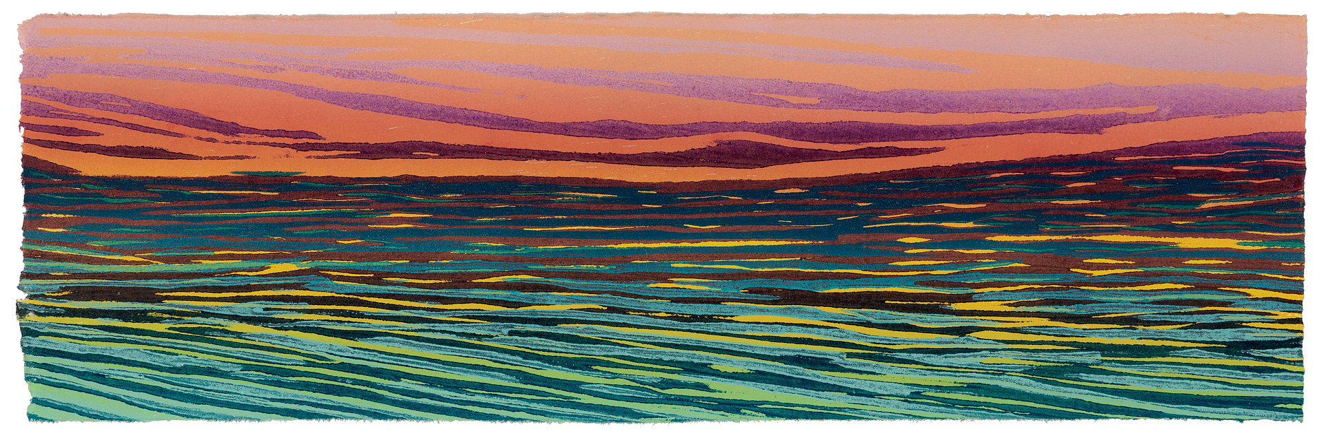 Shimmer (6"X18") by Cathie Crawford
