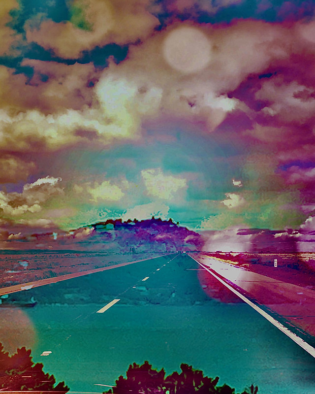 Photography Road to Nowhere by Deborah J Gorman