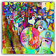 010_Paris_Beaubourg_tables_12x12x200 - print frame by Michel Bourquard