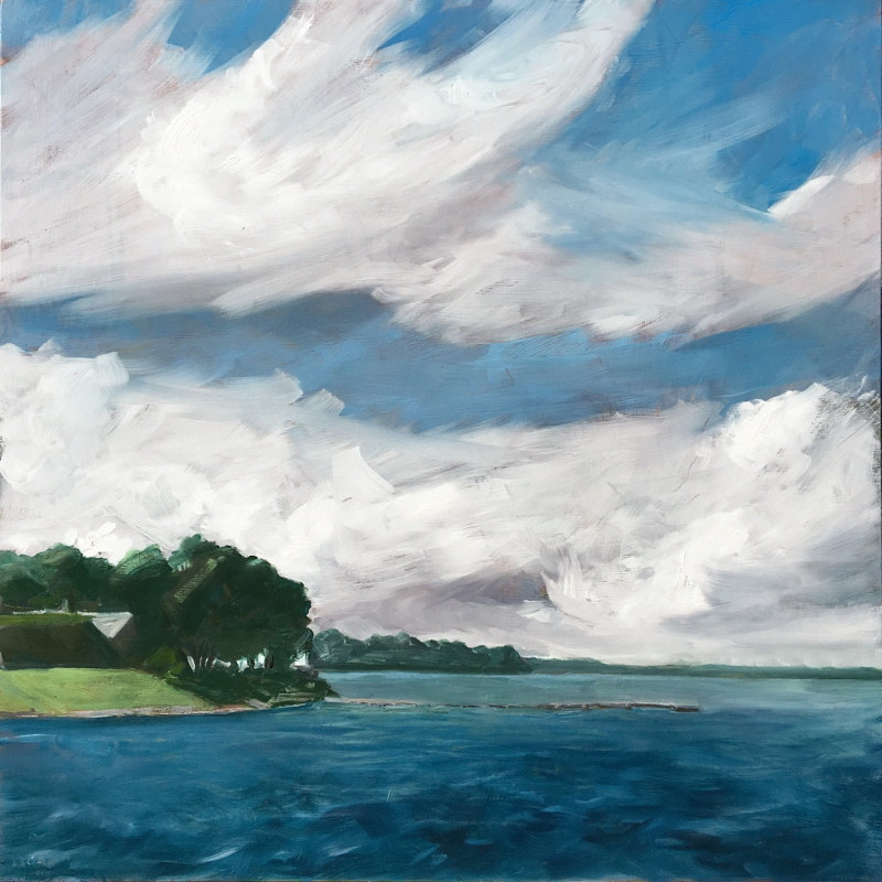 Clouds Water Sky by Ginger Arthur