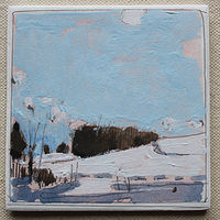 Acrylic painting February Stand by Harry Stooshinoff