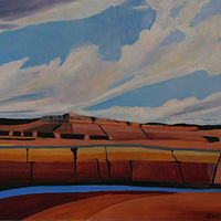Oil painting Upper Grand Canyon by Steve Latimer