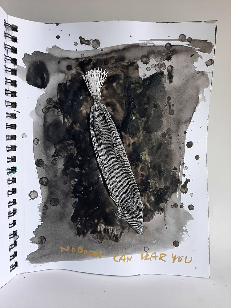 Painting Page 31 (Fish) by Sebastian Evans