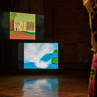 Photography We will listen by Tobias Linklater and As long as the rivers flow by Sassa Linklater by Tanya  Lukin-linklater