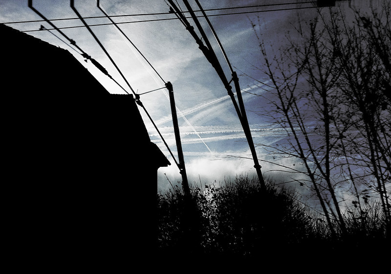 &quot;To the Station, East German Skies&quot; by Hunter Madsen