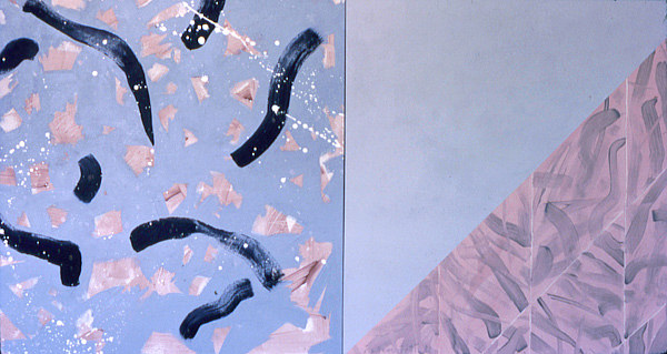 Acrylic painting Pink in Two Climes by Patricia Autenrieth