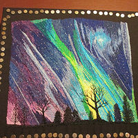 Northern Lights by Mary Lee Chisholm-morgan