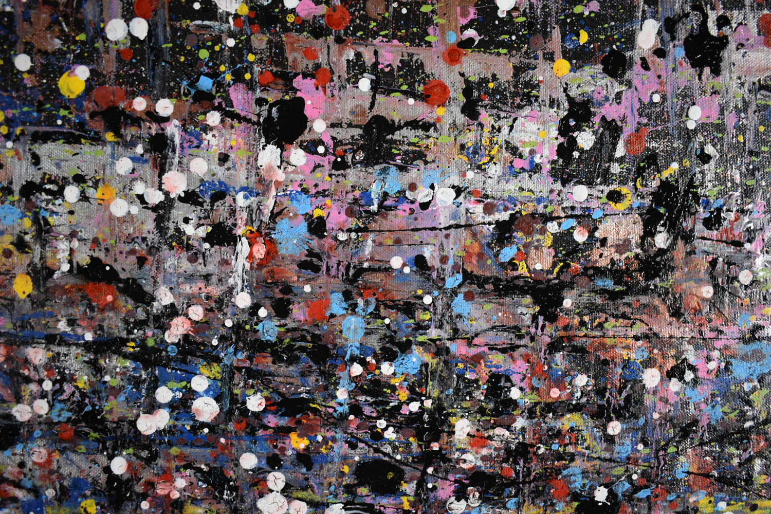 Painting 3. Eigengrau Close #1 by Sebastian Evans