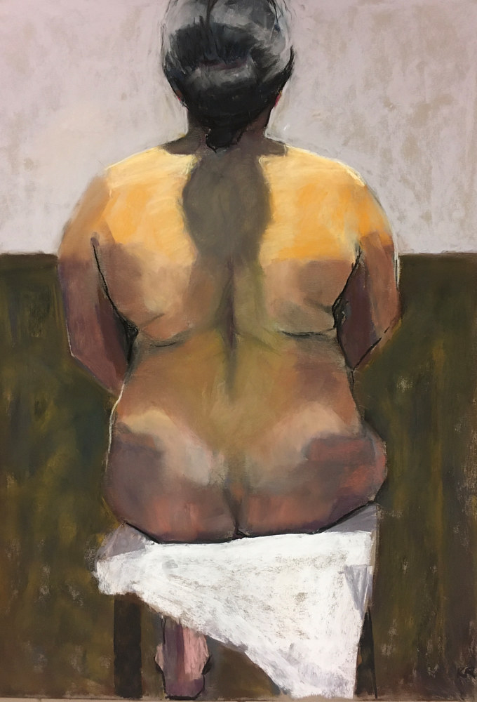Drawing "I" with Hair Shadow by Kay Raabe