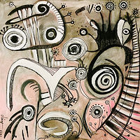 Acrylic painting Untitled by Diane Green