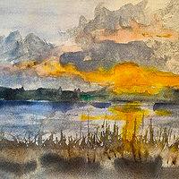 sunset by Chris  Gill