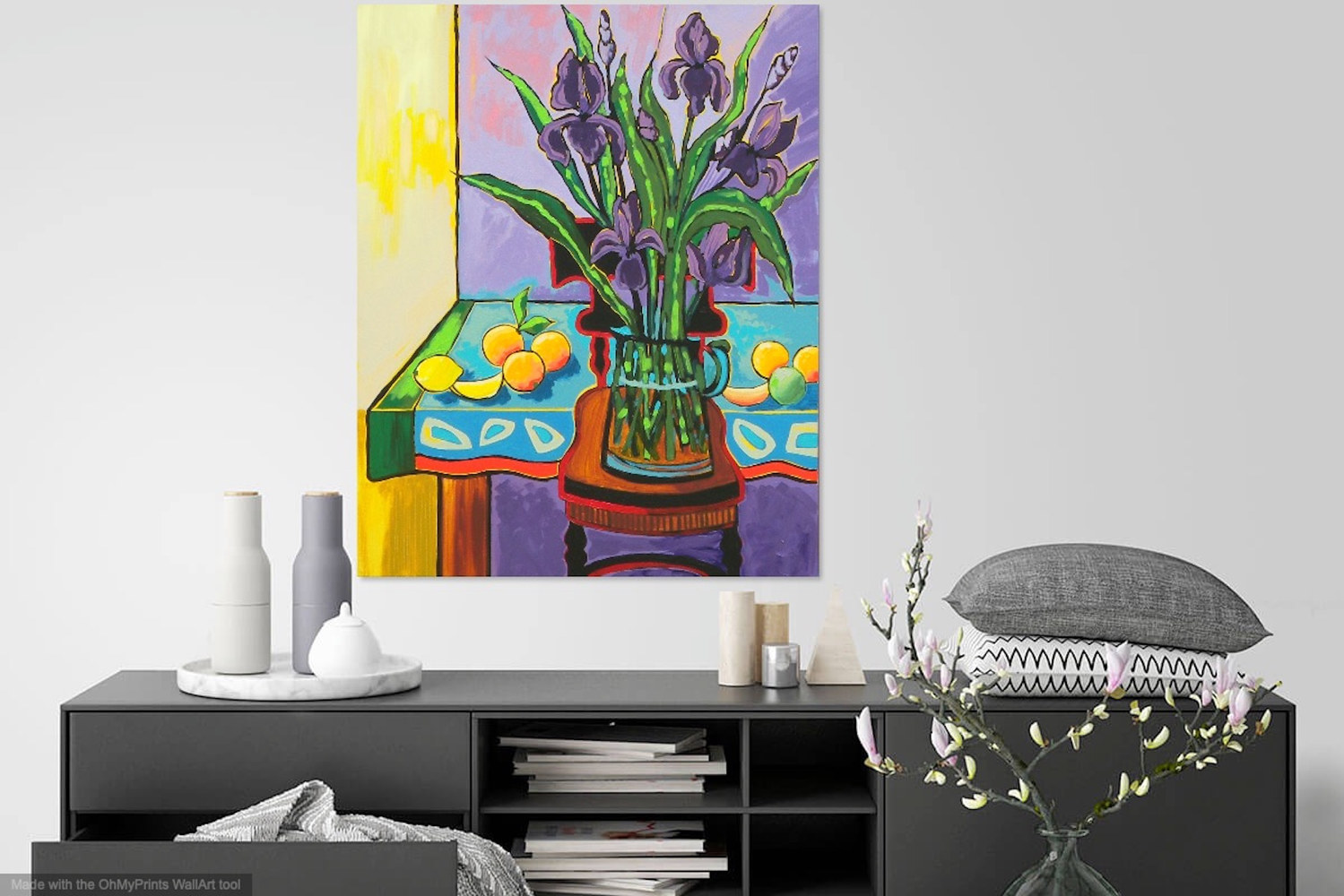 Painting Bouquet #3 by Gordon Sellen