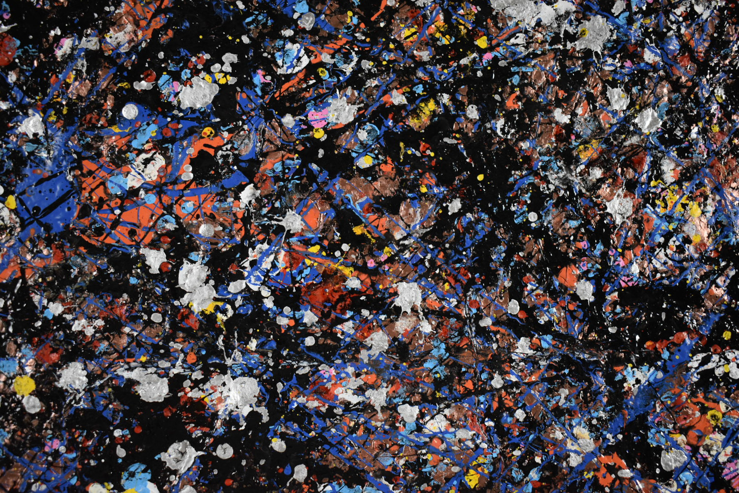 Painting 9. Dust &amp; Stars Close #6 by Sebastian Evans