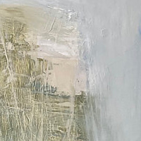 Oil painting Above The Clouds by Donna Bruni