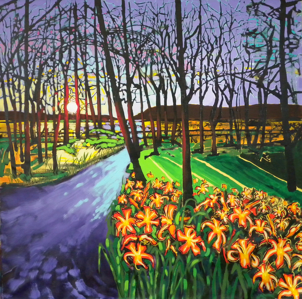 Painting Tanglewood #7 by Gordon Sellen