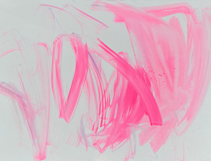 Acrylic painting Pretty in Pink, No. 2 by Sarah Trundle
