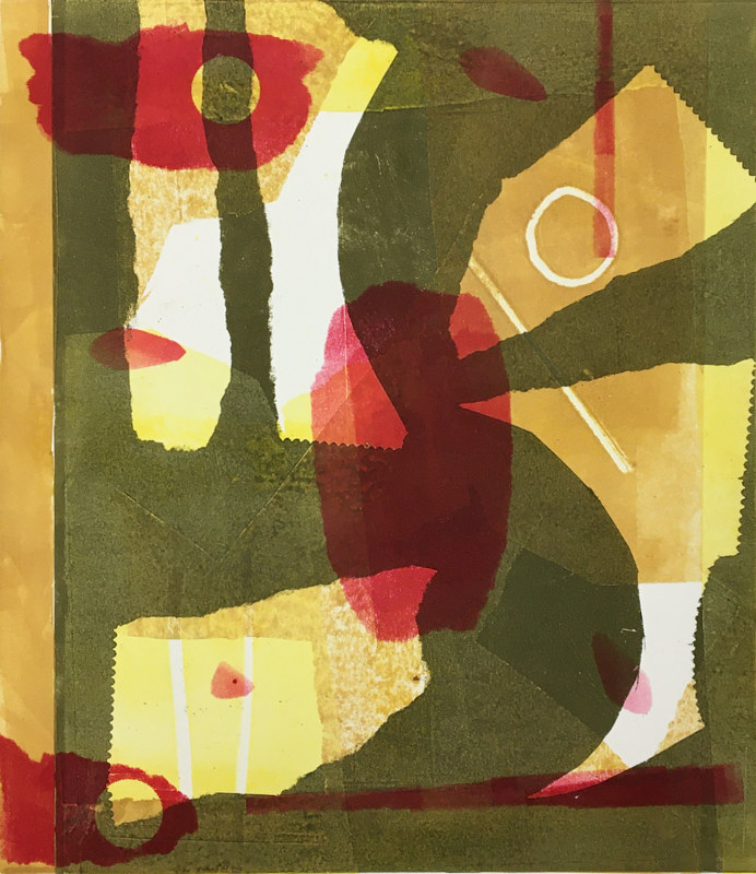 Oil painting Untitled by Elaine Lauzon