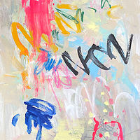 Acrylic painting Uppity by Sarah Trundle