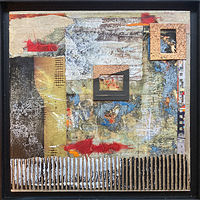 Acrylic painting Borders by Erin  O&#039;Brien