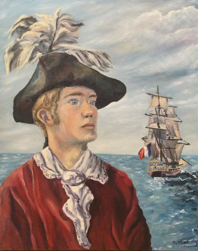 Oil painting D'Hassonvilloque by Sophie Dassonville