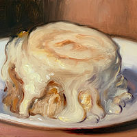 “Cinnamon Roll” LARGE SCALE 16x20 by Noah Verrier