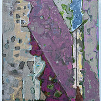 Acrylic painting Pink by Rashaun Kartak