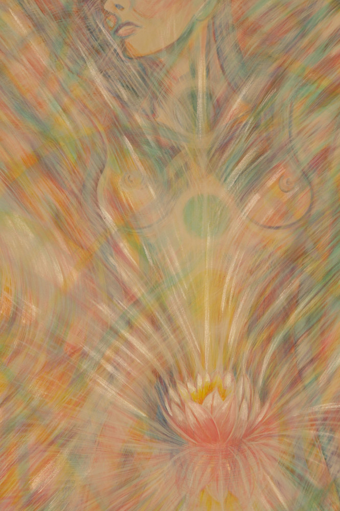 My Body of Light /Mi Cuerpo de luz al Atardecer by Chía Ortegón