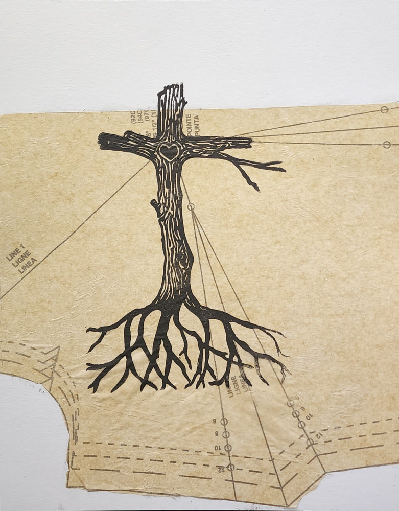 Print Heartwood 3/5 by Sarah Peschell