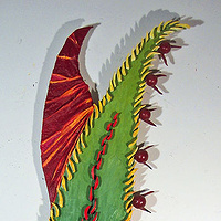 Oil painting Tropical Hybrid by Gary Eleinko