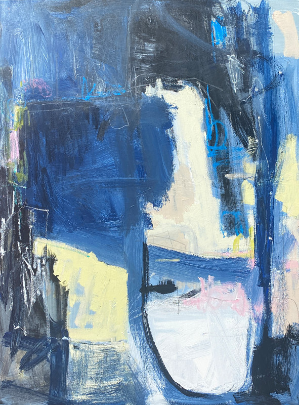 Acrylic painting Loud and Clear by Sarah Trundle