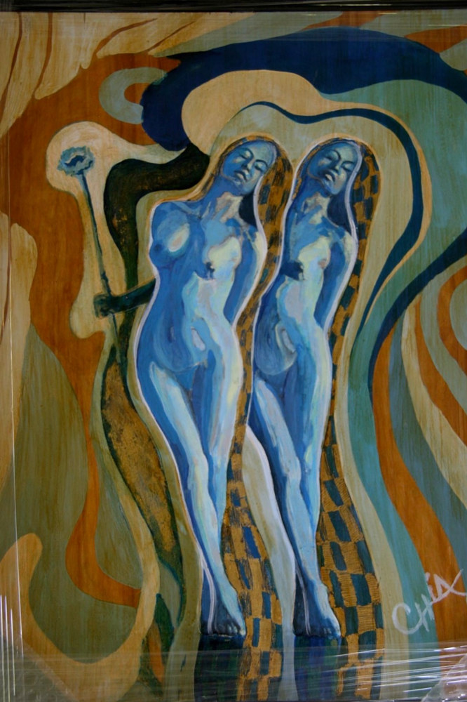 Twins  by Chía Ortegón