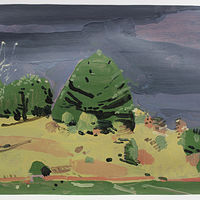 Acrylic painting September Evening Light  by Harry Stooshinoff