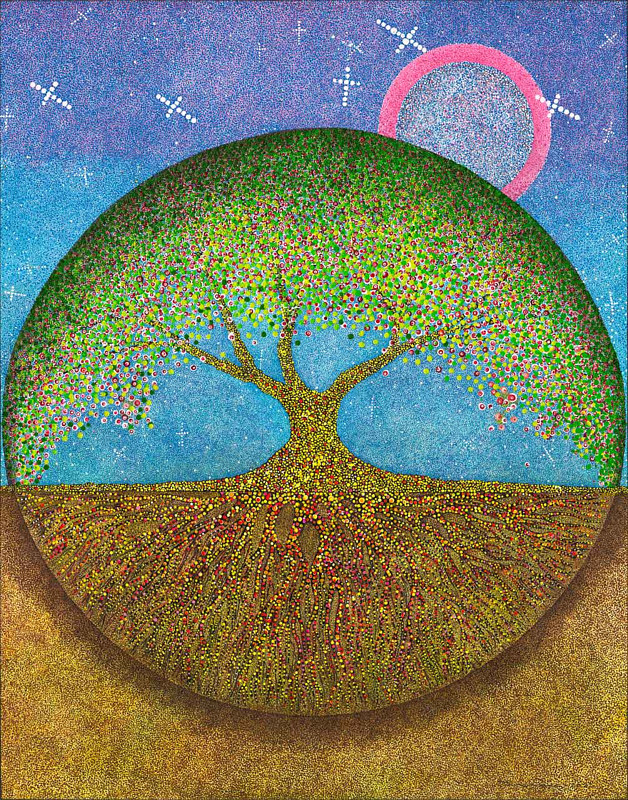 Print Tree of Life  by Lawrie  Dignan