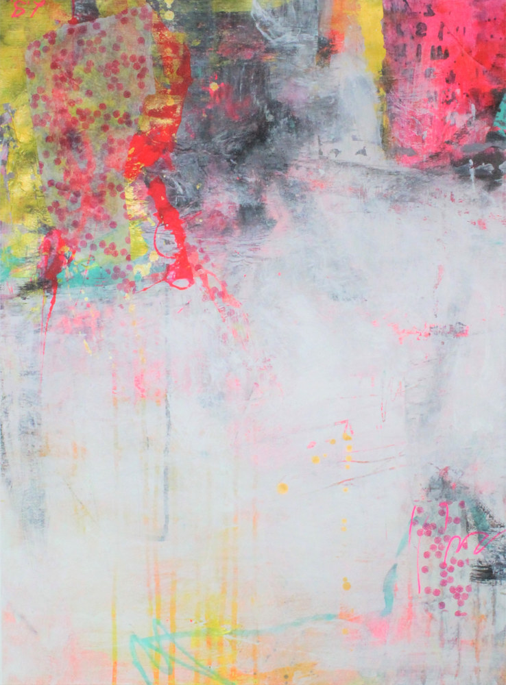 Acrylic painting The Language of love 3 by Laura Springe