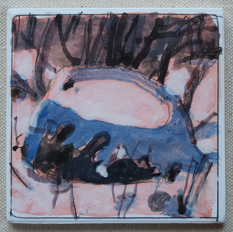 Painting Snow Cover by Harry Stooshinoff
