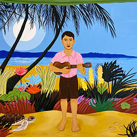Oil painting Serenade / Tropico de Cancer 2021 by Armando Huerta 