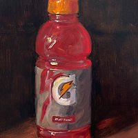 &quot;Red Gatorade&quot; LG 18x24 by Noah Verrier