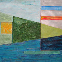 Watercolor Air Land Water by Gary Eleinko