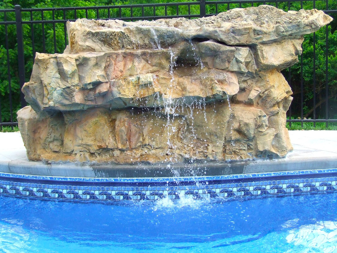 Fountain for Swimming Pool by Forest (museumrock.com) Boone