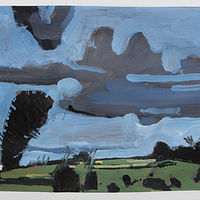 Acrylic painting Evening, Caesar&#039;s Place  by Harry Stooshinoff