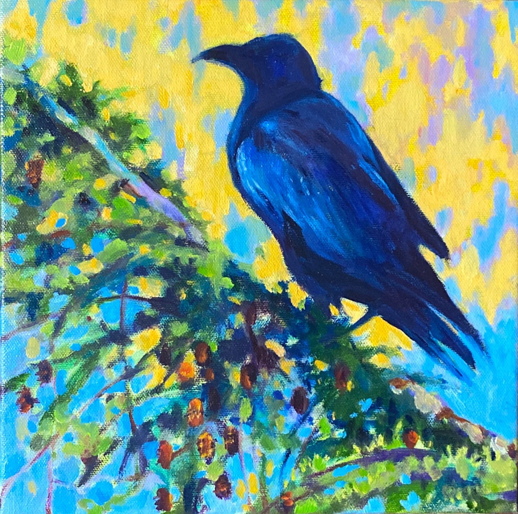 Crow On The Power Line - Thomas Kero - Artist