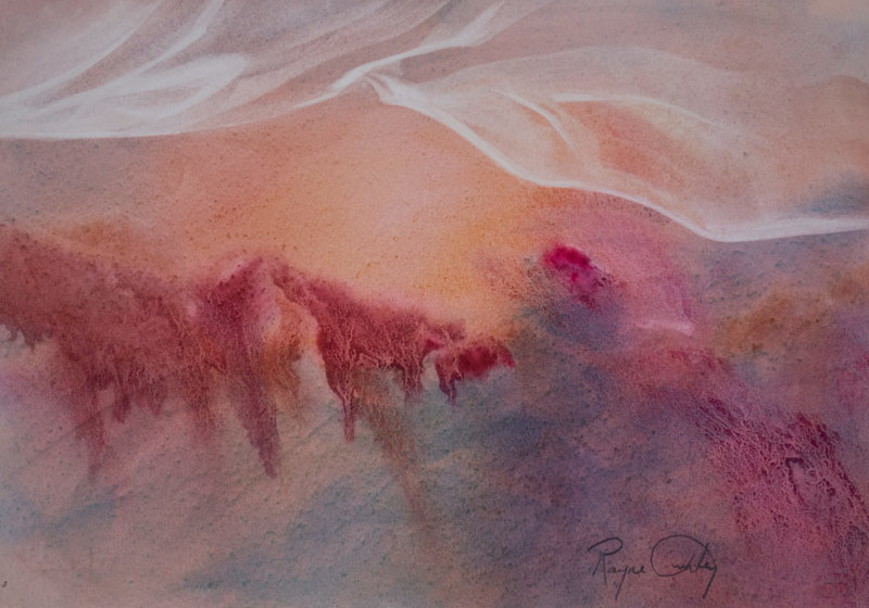 Rayne Tunley, A Whispy Realm, 7in x 10in, Watercolour - Rayne Tunley ...