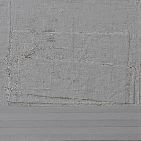 Acrylic painting WHITE: 2009. 20&quot; x 20&quot; by John Turner